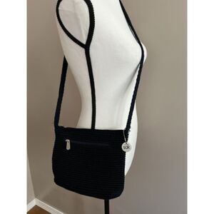 The Sak navy blue crochet hobo/crossbody